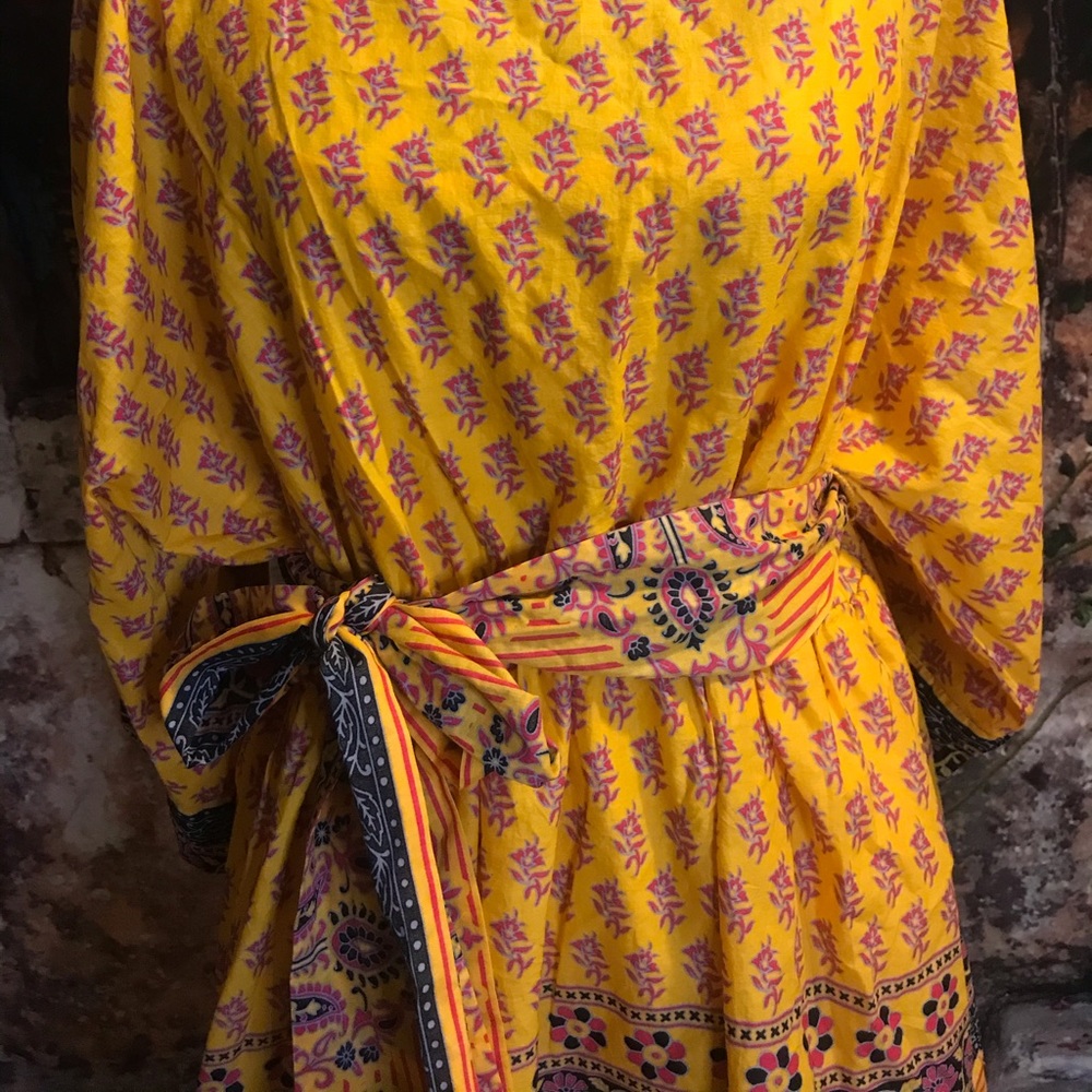 J. Crew Yellow and Black Mini Dress - Picture 12 of 14